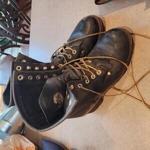 EUC Georgia Logger work boots worn a few times beutiful clean condition 9 W